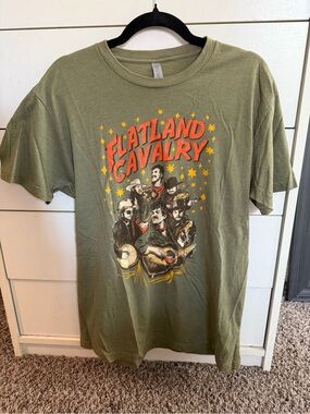 Flatland Cavalry Graphic Tee - Olive Green